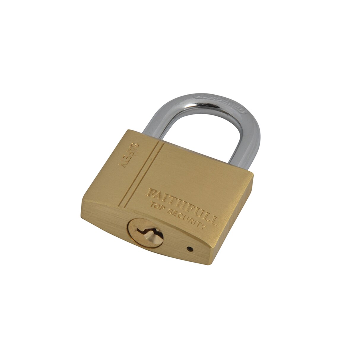 Faithfull Brass Padlock 40mm 3 Keys - FAIPLB40 - Image 2