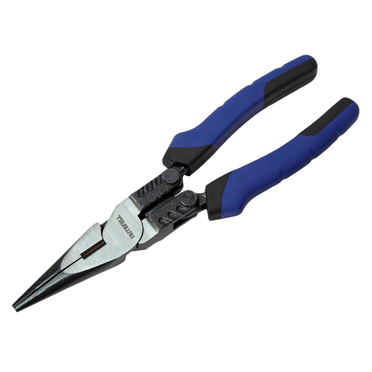 Faithfull High-Leverage Long Nose Pliers 230mm (9in) - FAIPLHLLN9 - Image 1