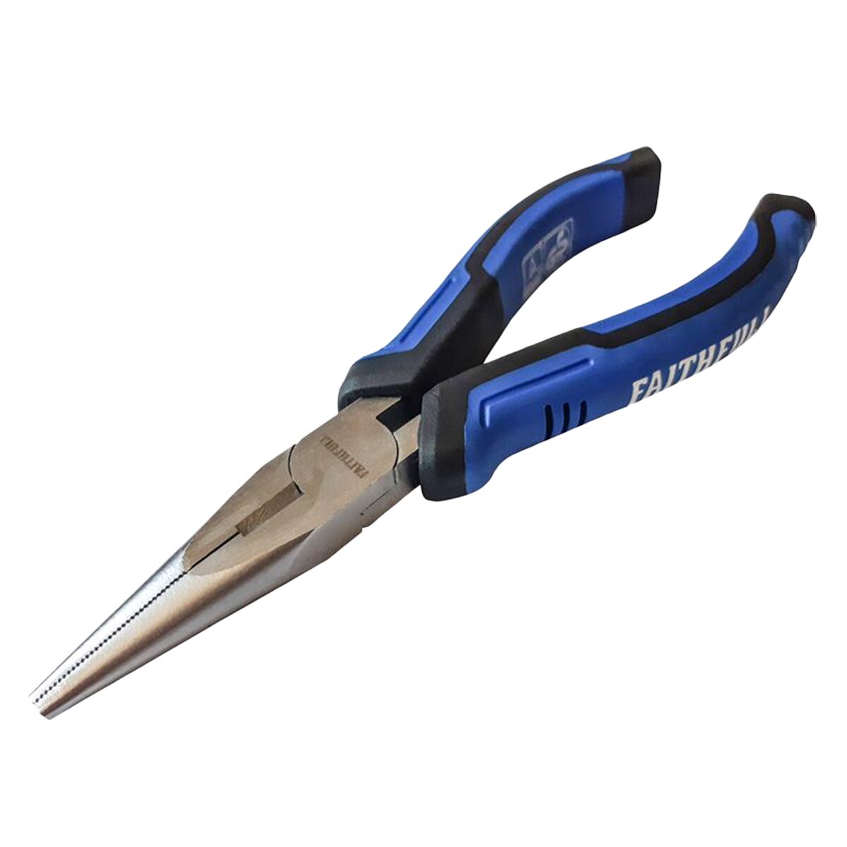 Faithfull Long Nose Pliers 165mm (6.1/2in) - FAIPLLN612N - Image 1
