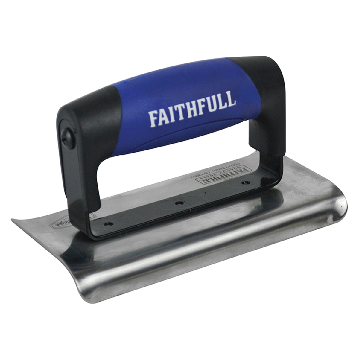 Faithfull Prestige Edging Trowel 6 x 3in - FAIPTEDG6SS - Image 1