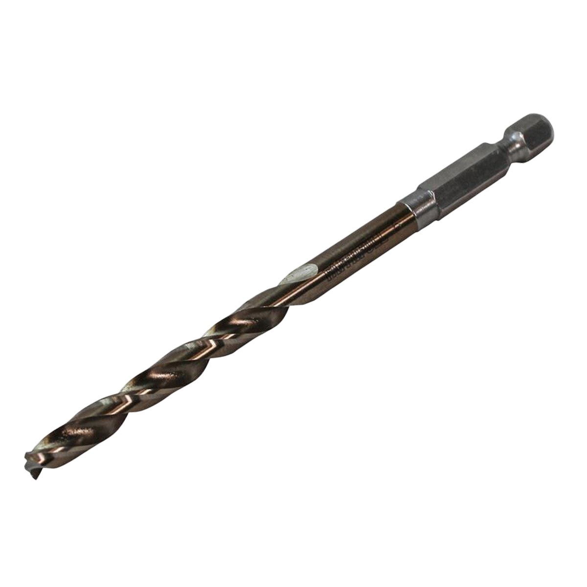 Faithfull HSSE M35 Cobalt Quick-Change Impact Drill Bit 2.5mm OL:73mm WL:30mm - FAIQC250C - Image 1
