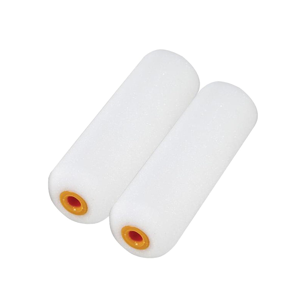 Faithfull Foam Mini Roller Refills 100mm (4in) Pack of 2 - FAIRMINI2F - Image 1