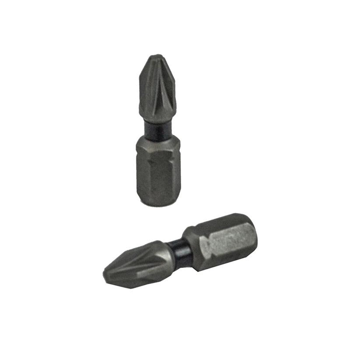 Faithfull Pozi Impact Screwdriver Bits PZ2 x 25mm (Pack 20) - FAISBPZ225IB - Image 1