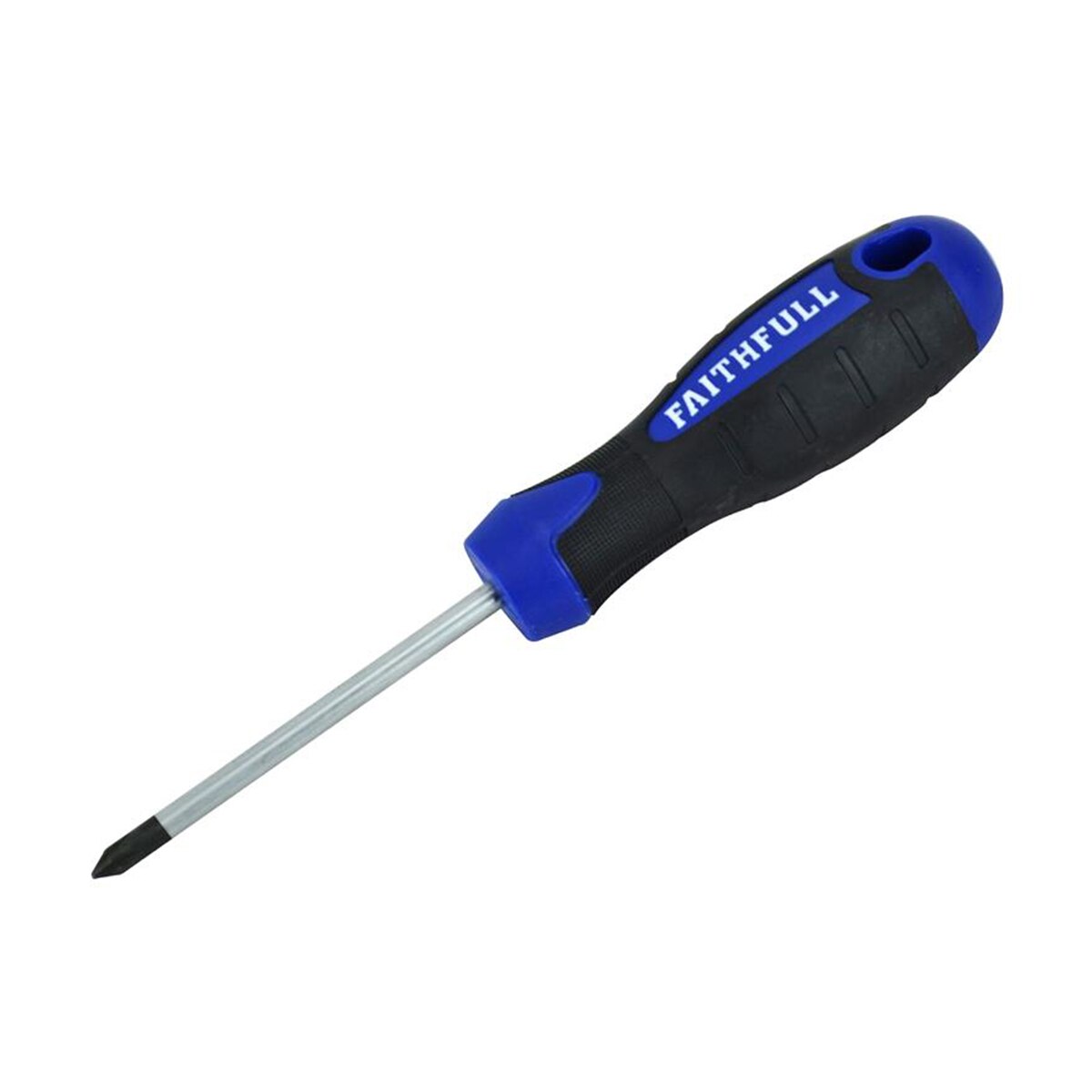 Faithfull Soft Grip Screwdriver Phillips Tip PH1 x 75mm - FAISDPH1 - Image 1