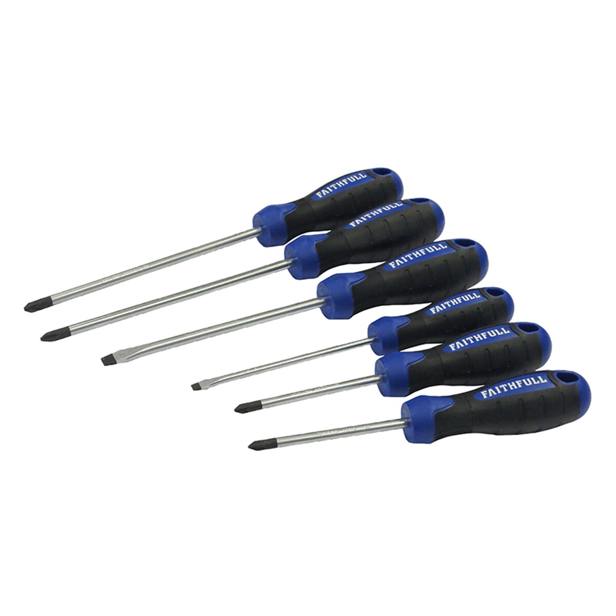 Faithfull Boxed Soft Grip Screwdriver Set, 6 Piece - FAISDSET6PRO - Image 2