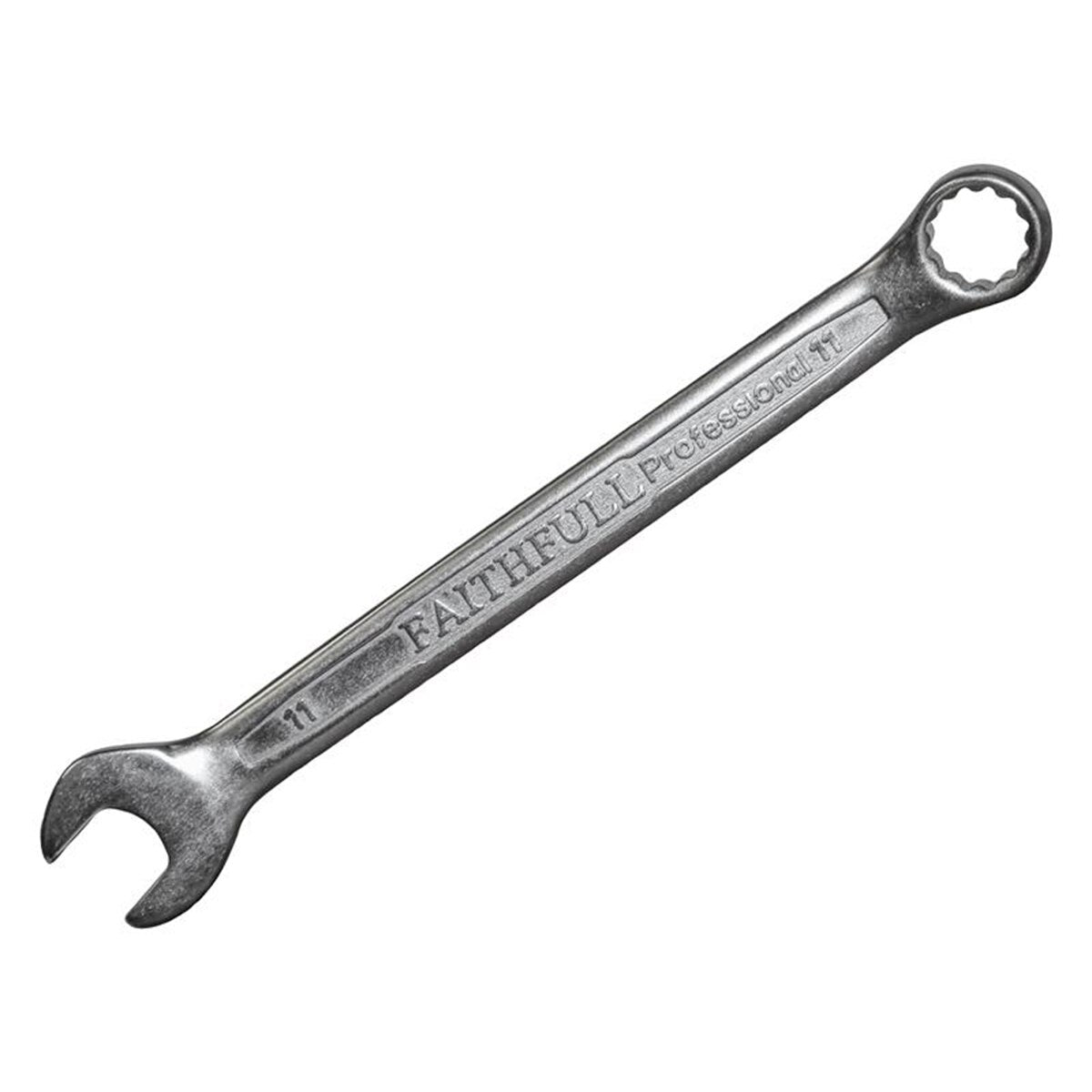 Faithfull Combination Spanner CV Satin Finish 11mm - FAISPAC11 - Image 1