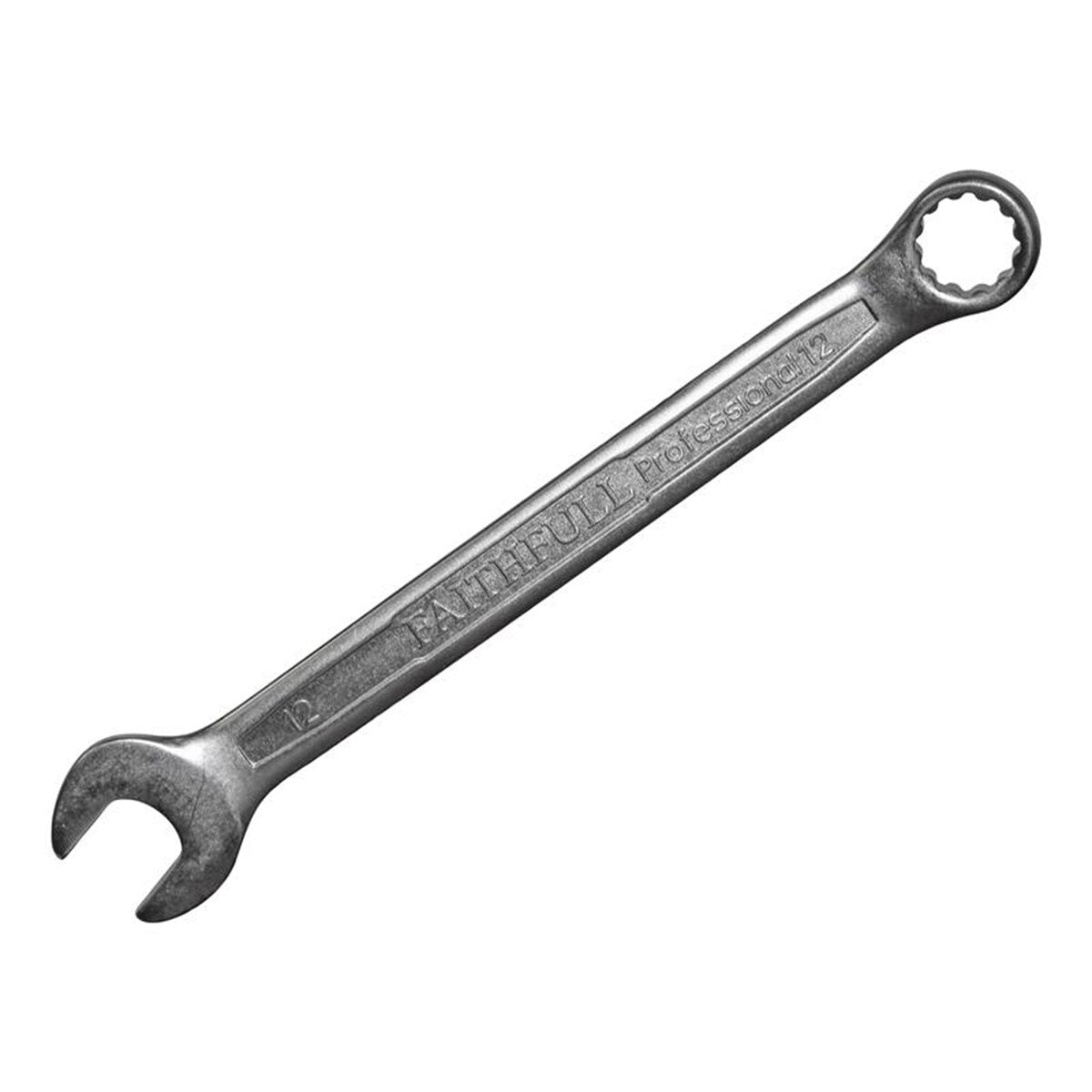 Faithfull Combination Spanner CV Satin Finish 12mm - FAISPAC12 - Image 1