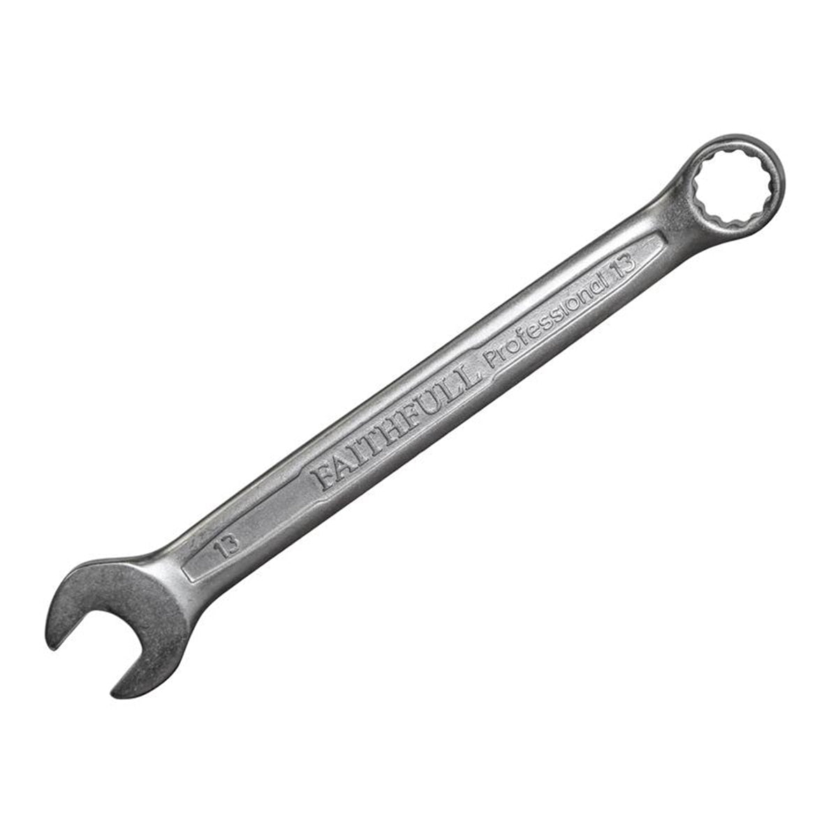 Faithfull Combination Spanner CV Satin Finish 13mm - FAISPAC13 - Image 1