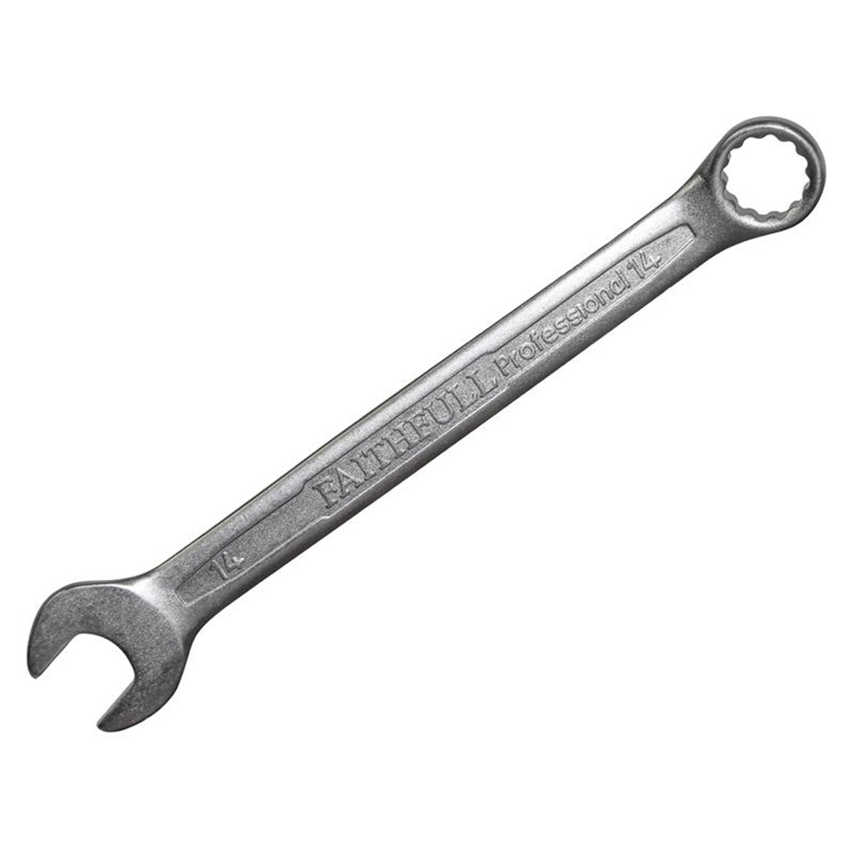 Faithfull Combination Spanner CV Satin Finish 14mm - FAISPAC14 - Image 1