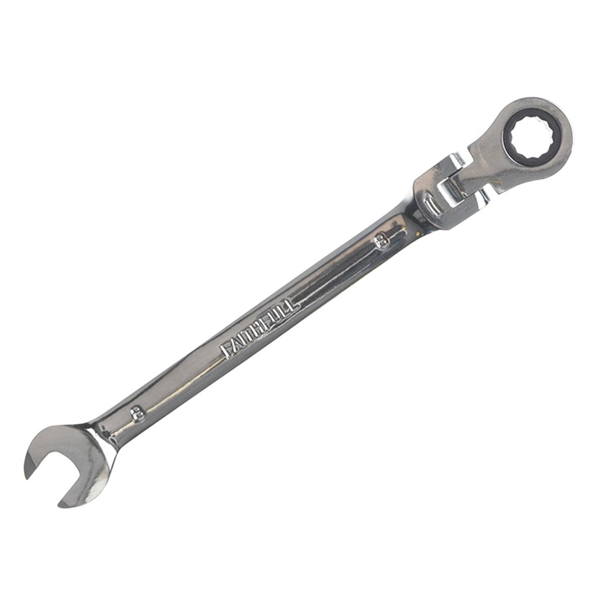 Faithfull Ratchet Combination Spanner Flex Head CV 8mm - FAISPARAT8 - Image 1