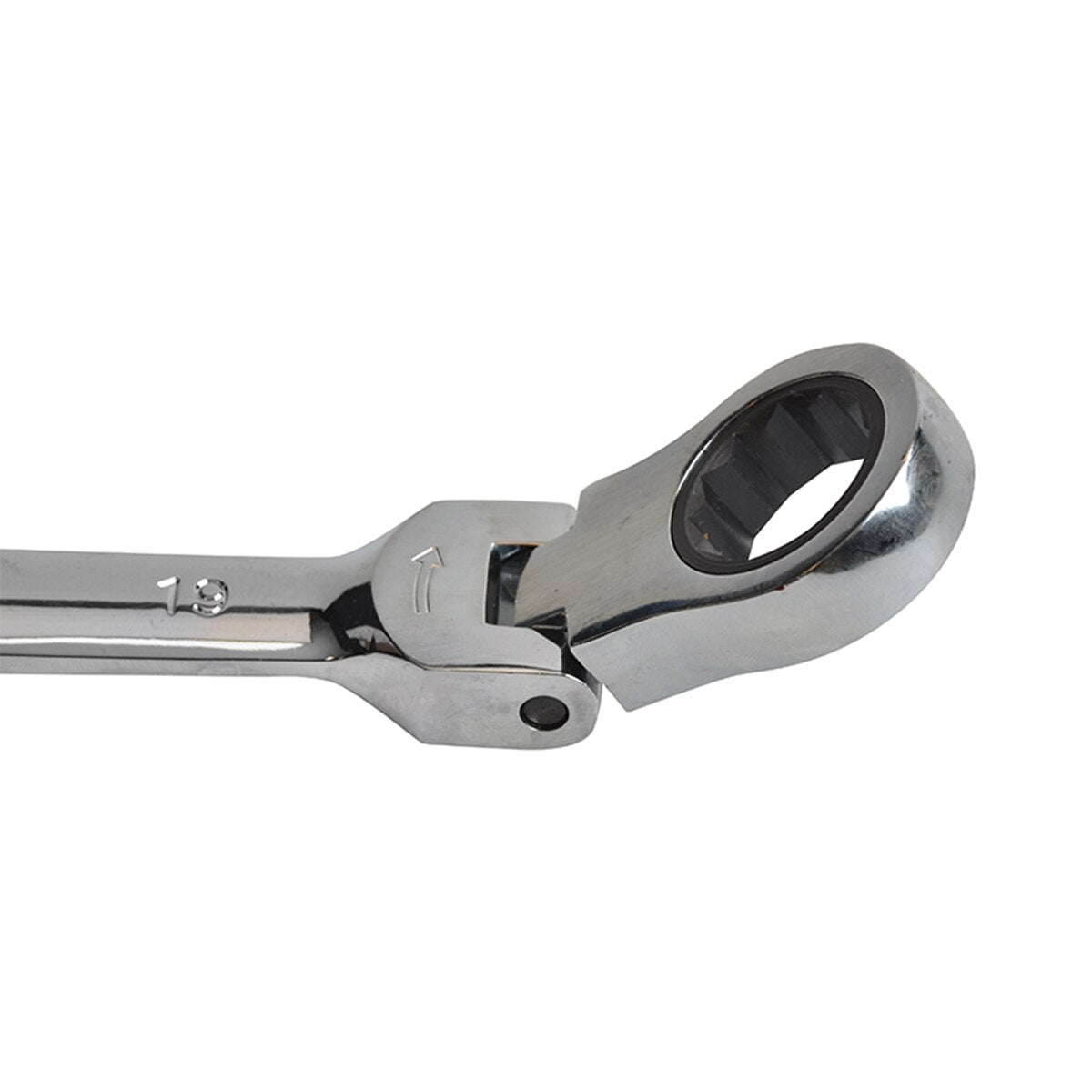 Faithfull Ratchet Combination Spanner Flex Head CV 8mm - FAISPARAT8 - Image 2