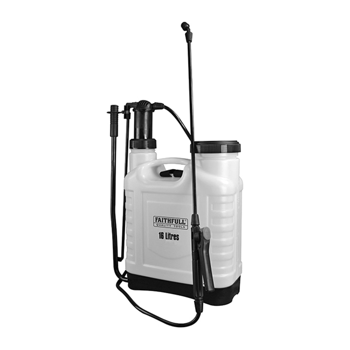 Faithfull Knapsack Pressure Sprayer 16 litre - FAISPRAY16 - Image 1