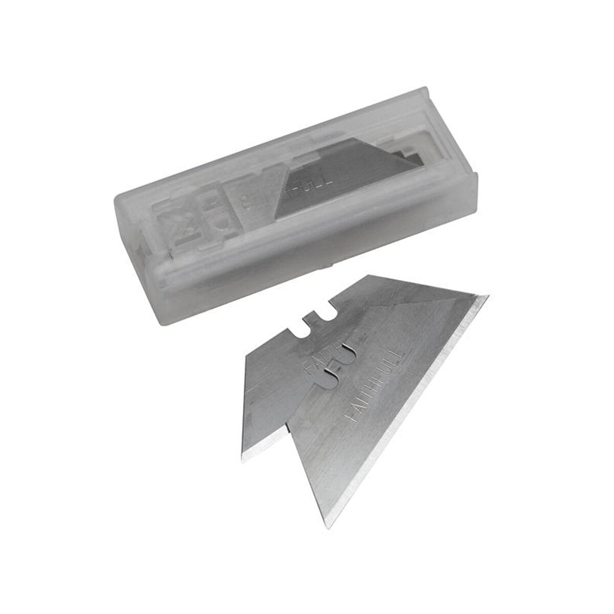 Faithfull Heavy-Duty Trimming Knife Blades (Dispenser 10) - FAITKB10 - Image 1