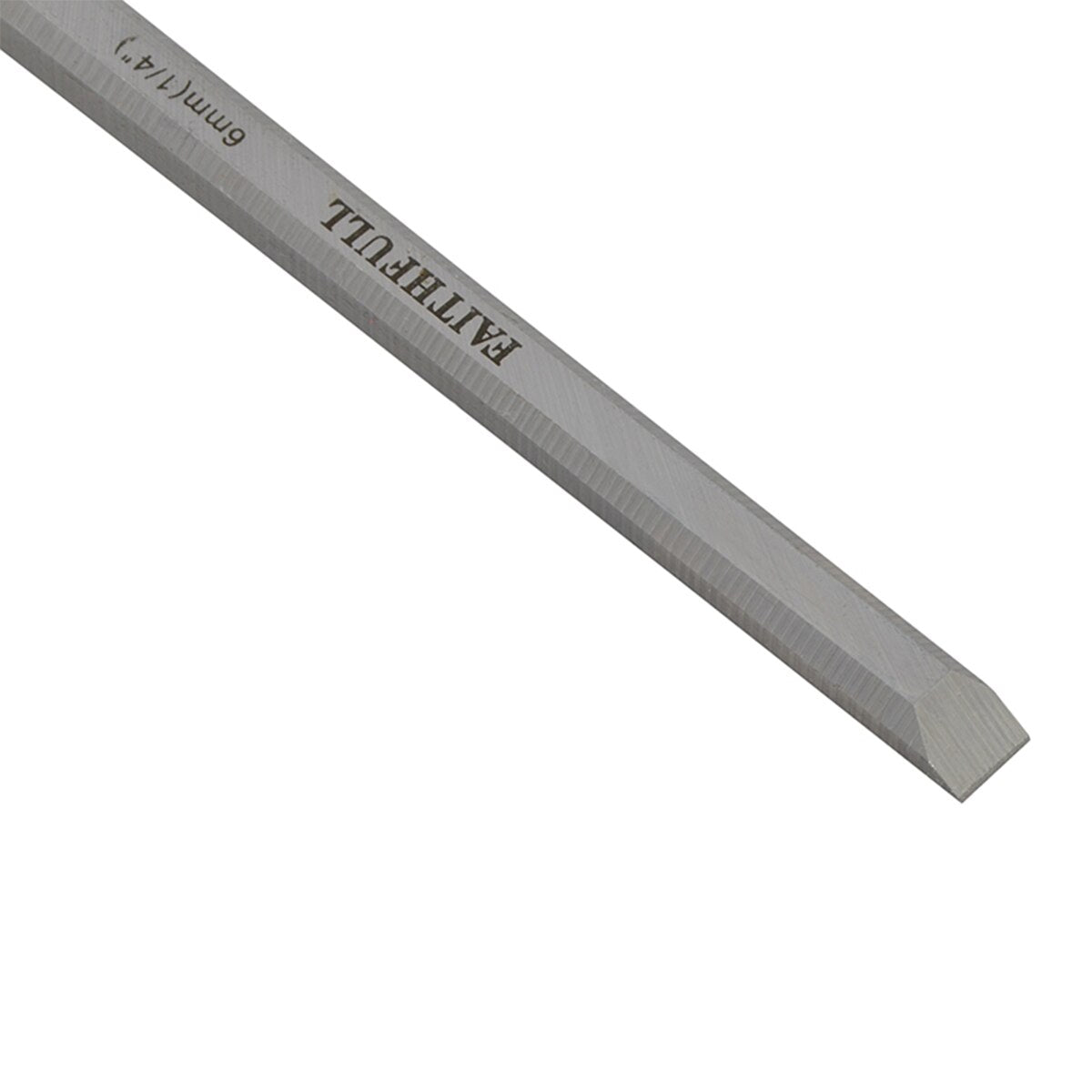 Faithfull Bevel Edge Chisel Blue Grip 6mm (1/4in) - FAIWCB14 - Image 2
