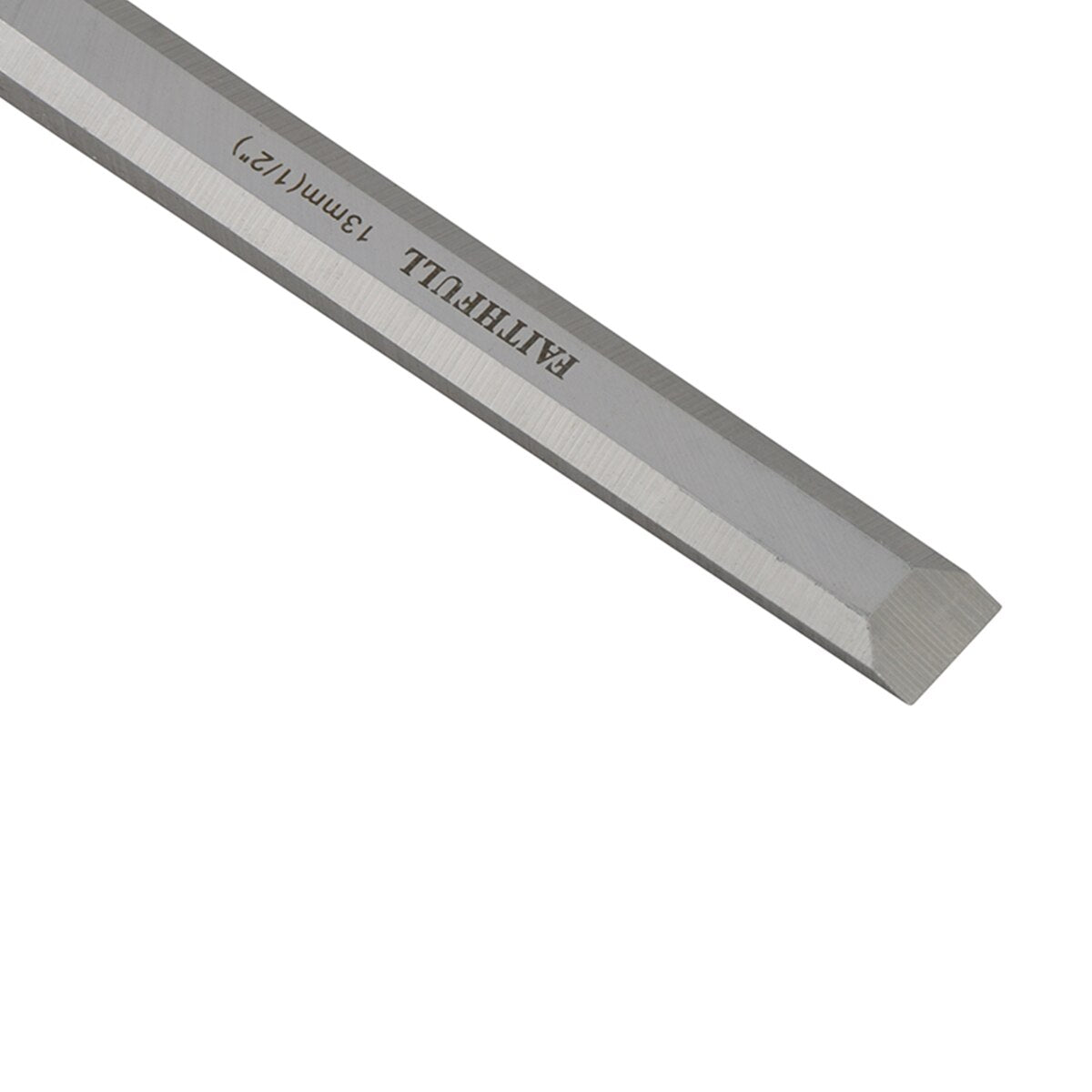 Faithfull Bevel Edge Chisel Blue Grip 10mm (3/8in) - FAIWCB38 - Image 2