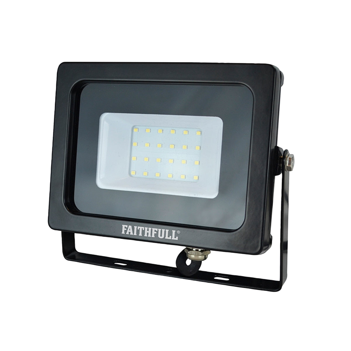 Faithfull SMD LED Wall Mounted Floodlight 20W 1600 lumen 240V - FPPSLWM20 - Image 1