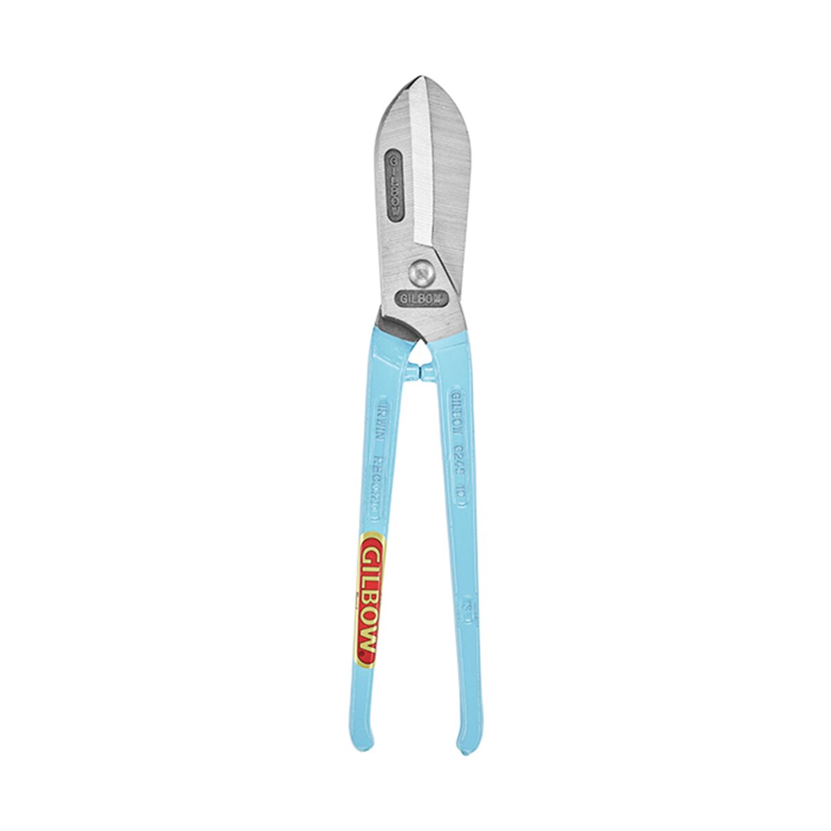 Gilbow G245 Straight Tin Snips 250mm (10in) - GIL24510 - Image 1