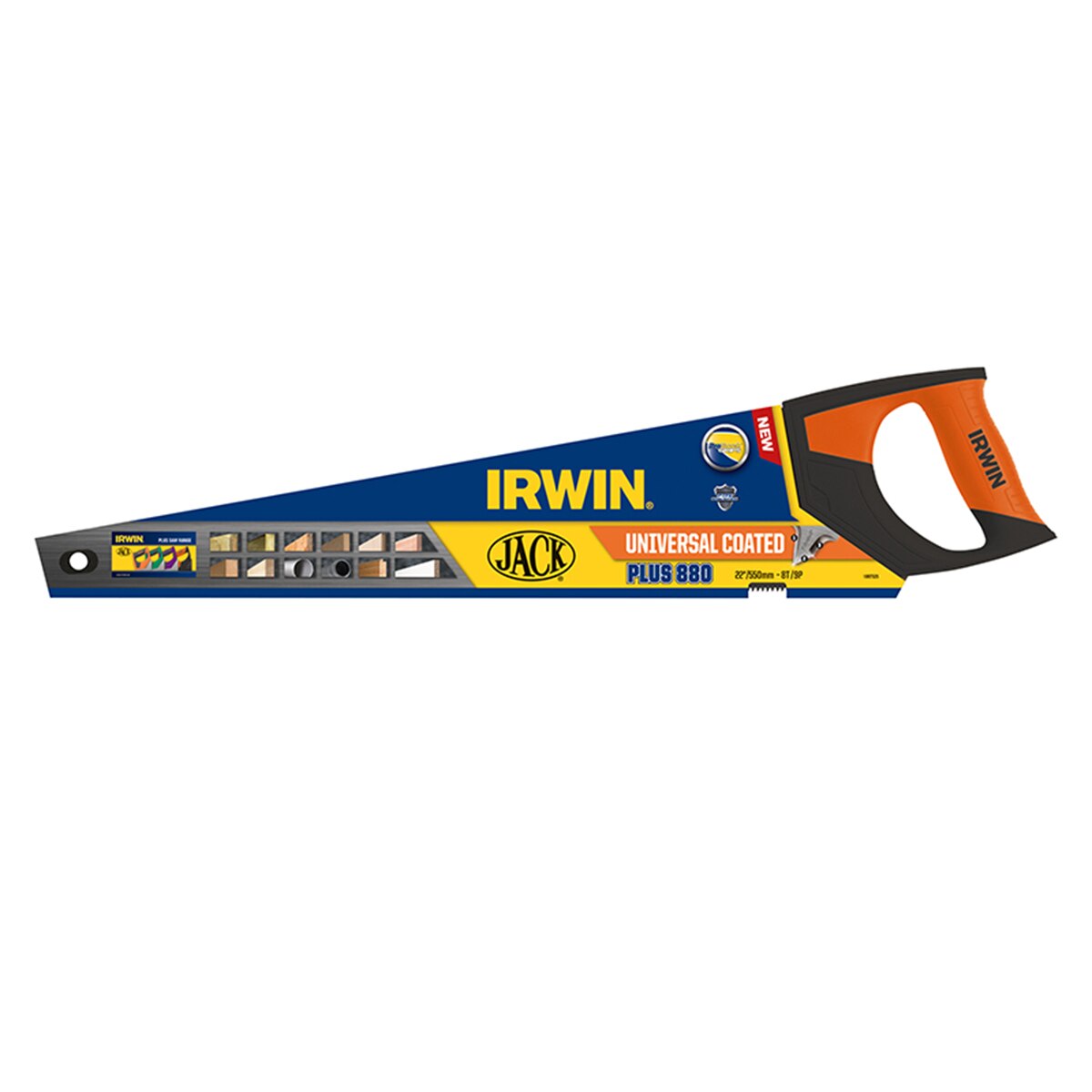 IRWIN 880 UN Universal Hand Saw 550mm (22in) Coated 8 TPI - JAK880BUN22 - Image 3