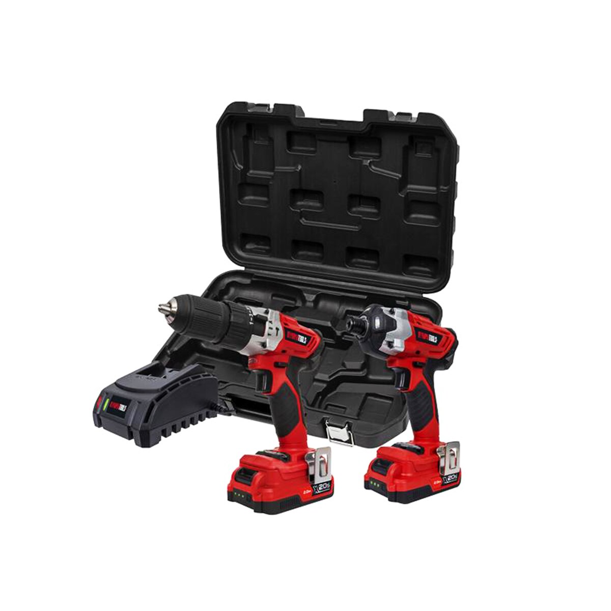 Olympia X20S Twin Pack 20V 2 x 2.0Ah Li-ion - OLPX20STP2 - Image 1