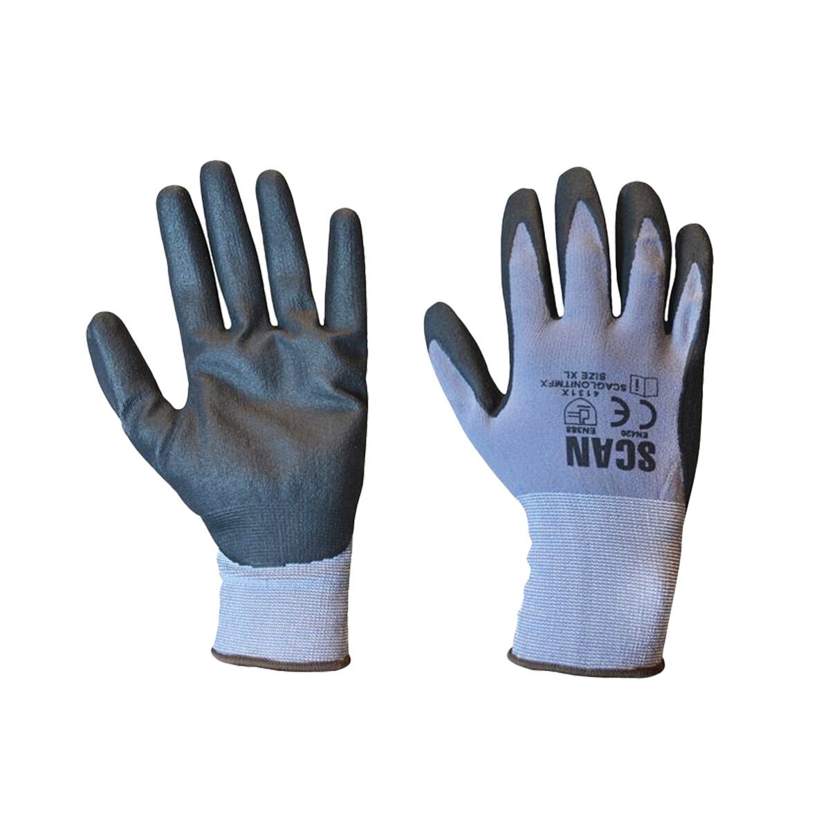 Scan Breathable Microfoam Nitrile Gloves - L (Size 9) - SCAGLONITMF - Image 1