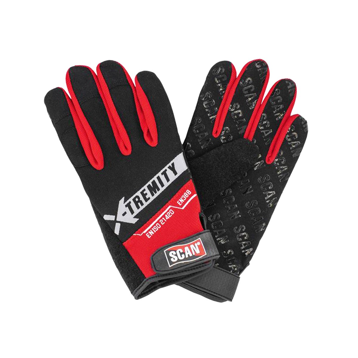 Scan Work Gloves with Touch Screen Function - L (Size 9) - SCAGLOTOUCH - Image 1