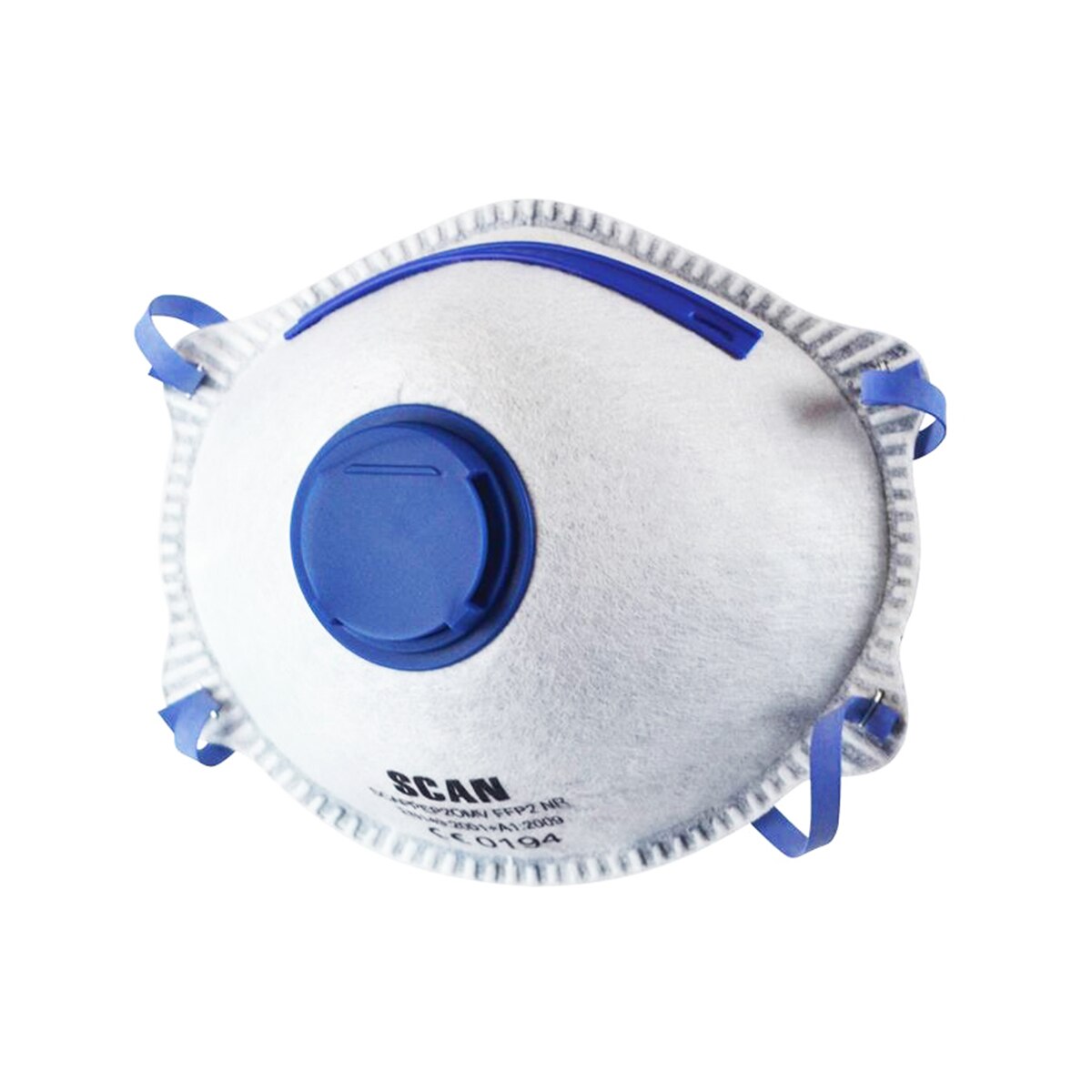 Scan Moulded Disposable Odour Mask Valved FFP2 Protection (Pack 3) - SCAPPEP2OMV - Image 1