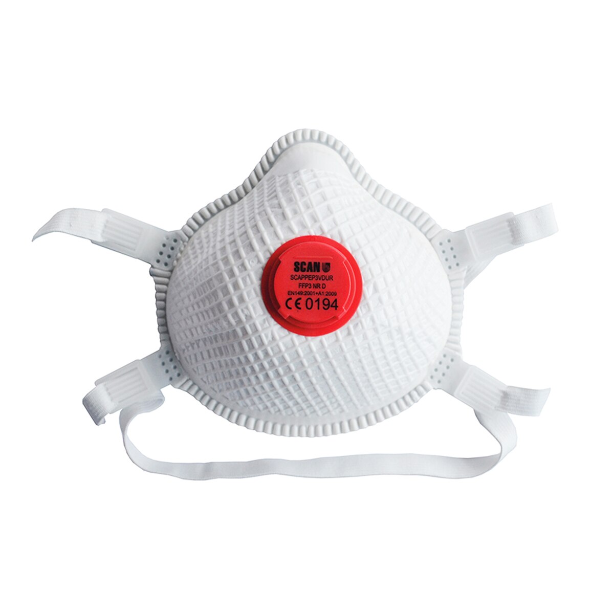 Scan Moulded Valved Masks FFP3 with Mesh (Pack 2) - SCAPPEP3VDUR - Image 1