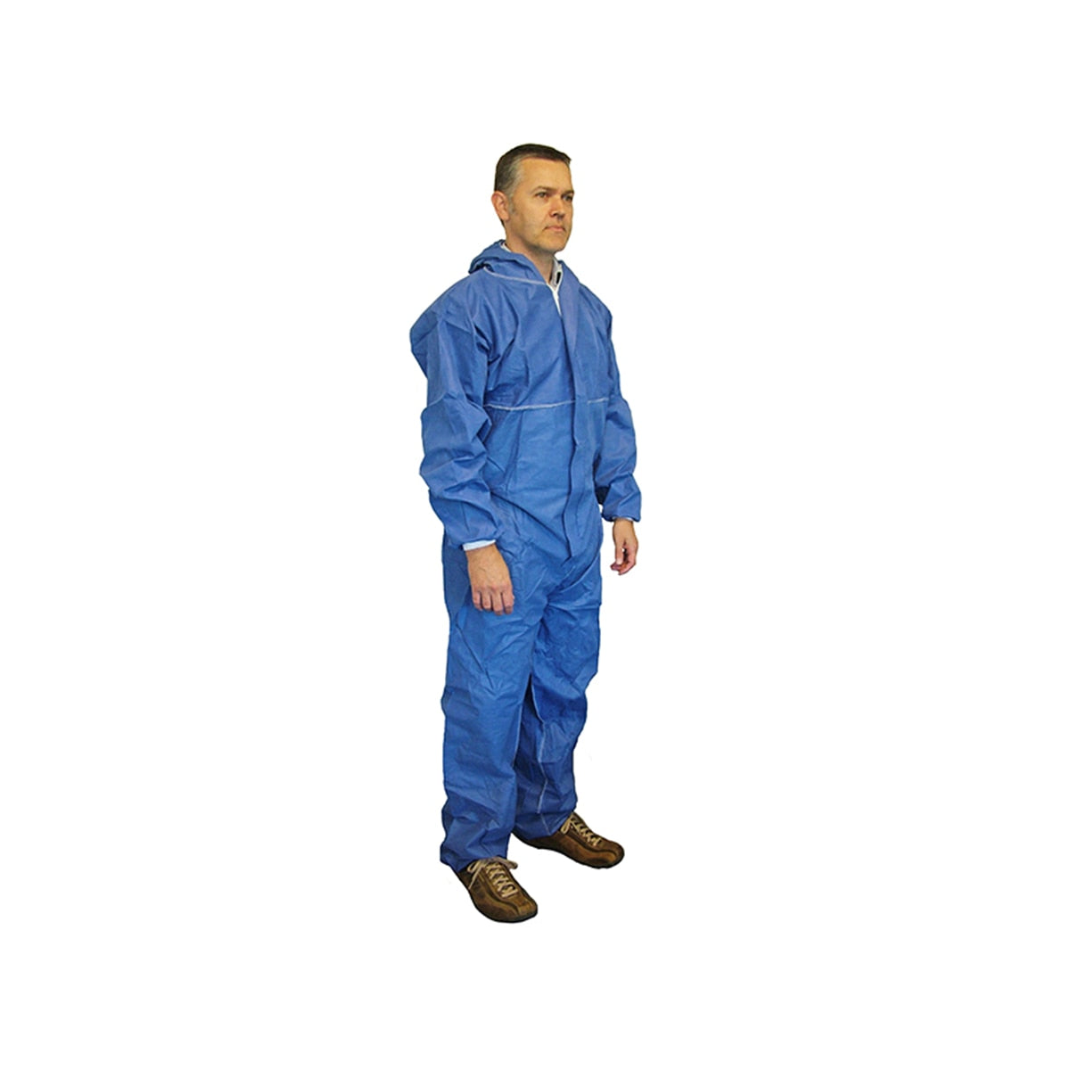 Scan Disposable Overall Navy L (39-42in) - SCAWWDOL - Image 1