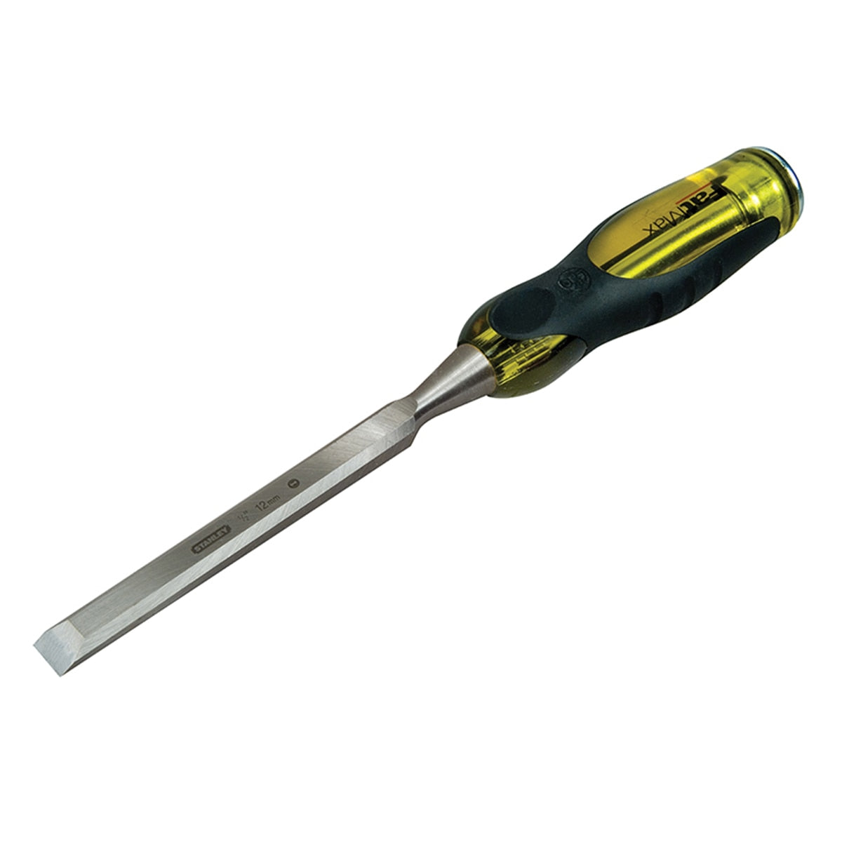 Stanley FatMax Bevel Edge Chisel with Thru Tang 12mm (1/2in) - STA016254 - Image 1