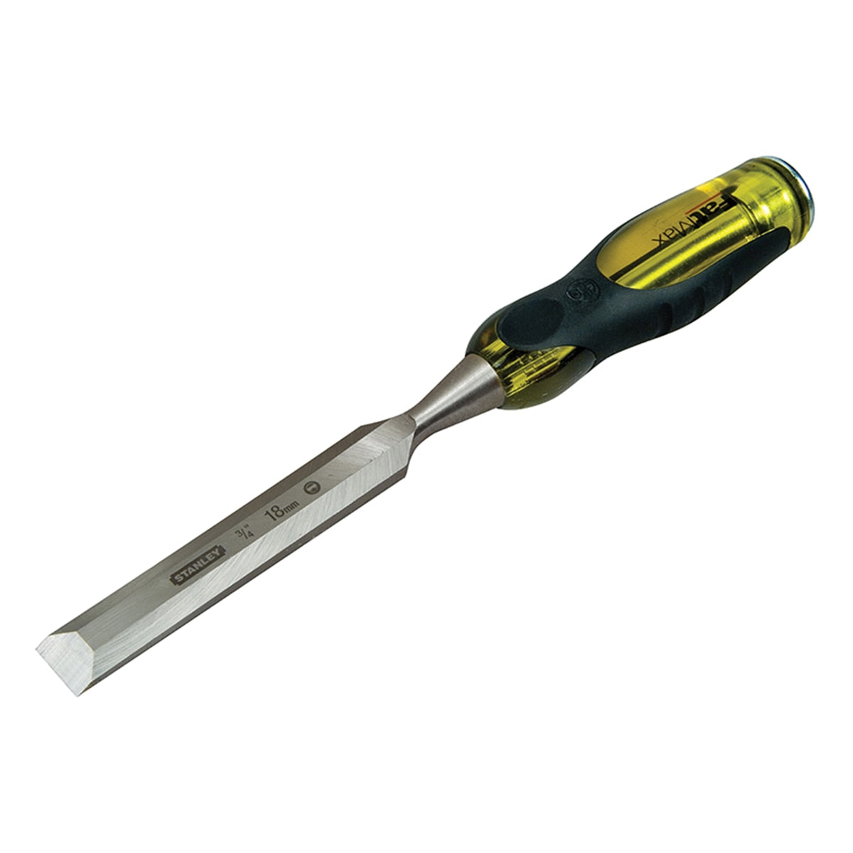 Stanley FatMax Bevel Edge Chisel with Thru Tang 18mm (3/4in) - STA016258 - Image 1