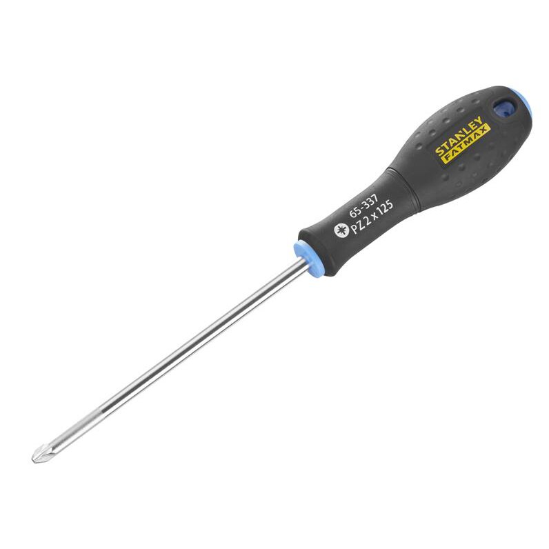 Stanley FatMax Screwdriver Pozidriv Tip PZ2 x 125mm - STA065337 - Image 1