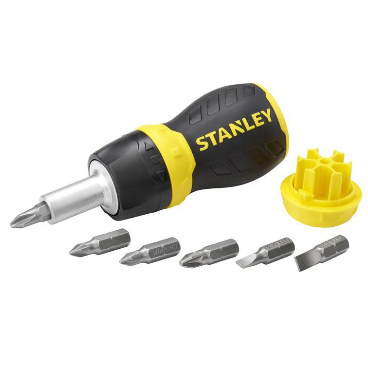 Stanley Multibit Ratchet Stubby & Bits - STA066358 - Image 1