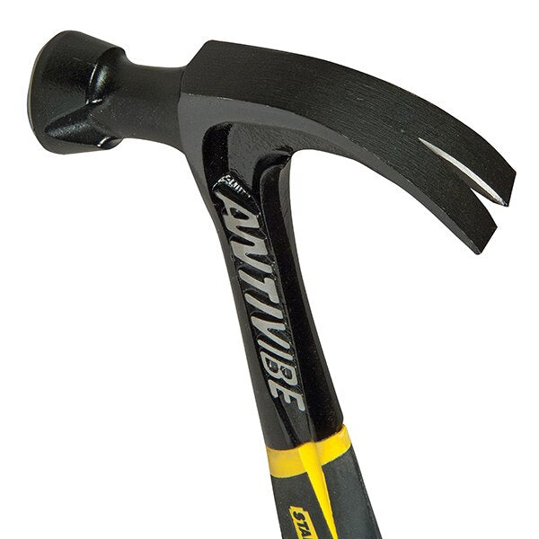 Stanley FatMax AntiVibe All Steel Curved Claw Hammer 570g (20oz) - STA151277 - Image 4