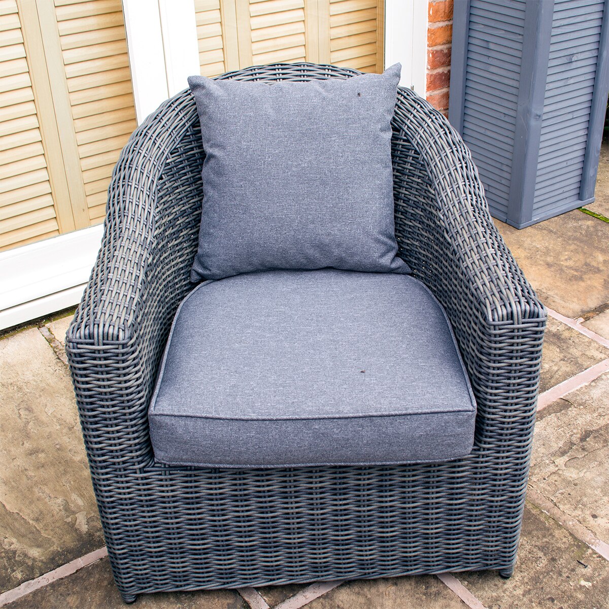 Bunbury 4pc Rattan Garden Furniture Set - Image 3