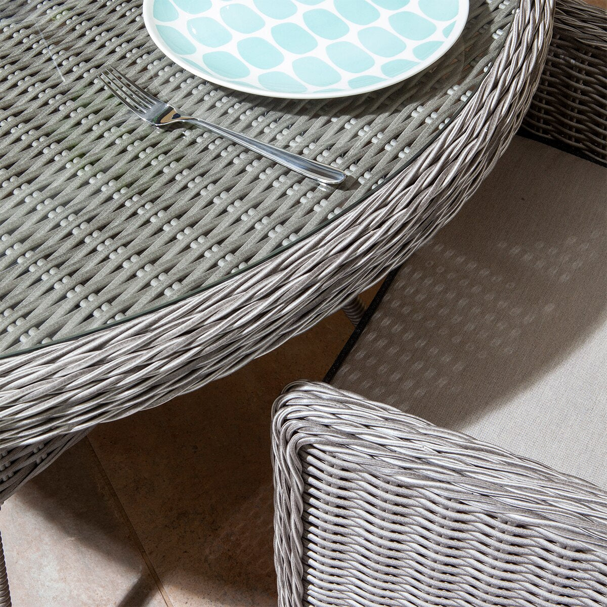 Prestbury 5pc Rattan Garden Furniture Set - Image 5
