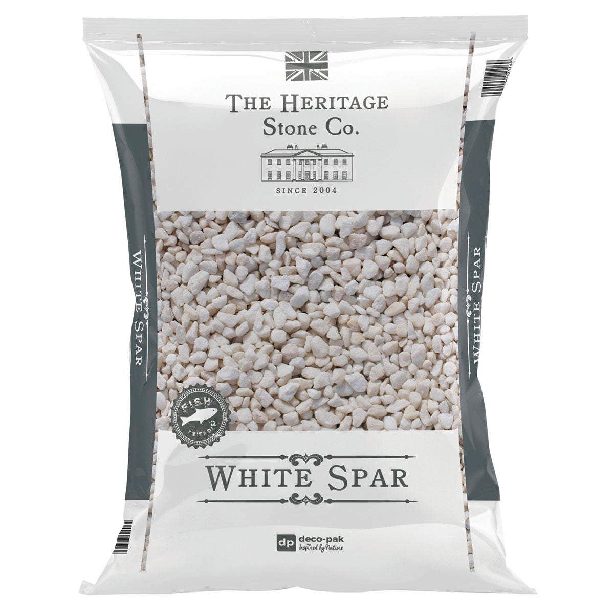 Deco-Pak White Spar 14mm Decorative Aggregate - Image 1
