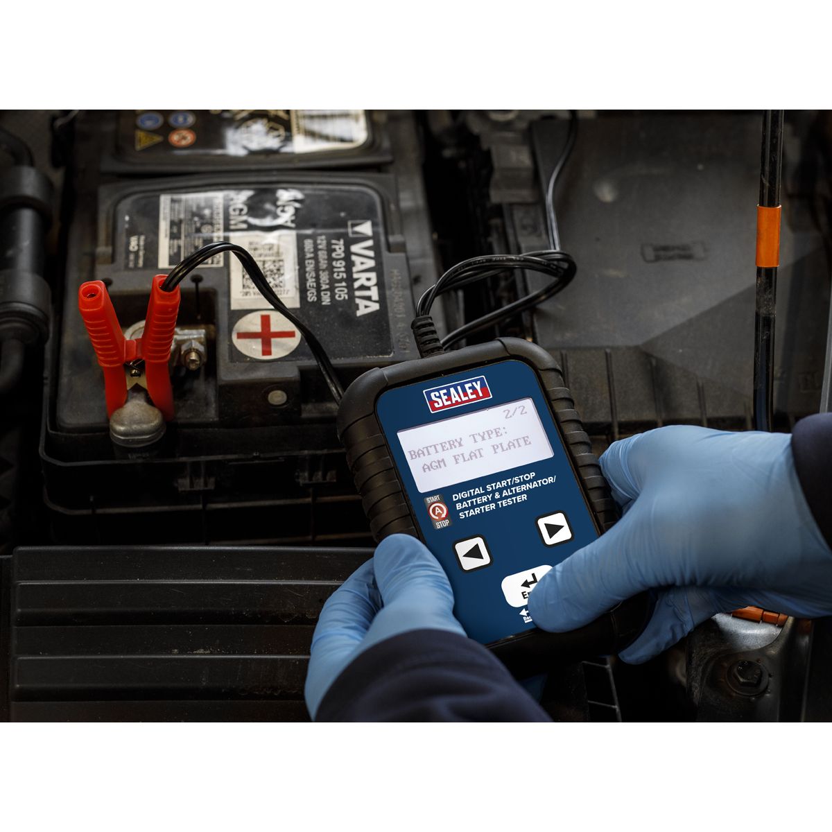 Sealey Digital Start/Stop Battery & Alternator/Starter Tester 12/24V - Image 3