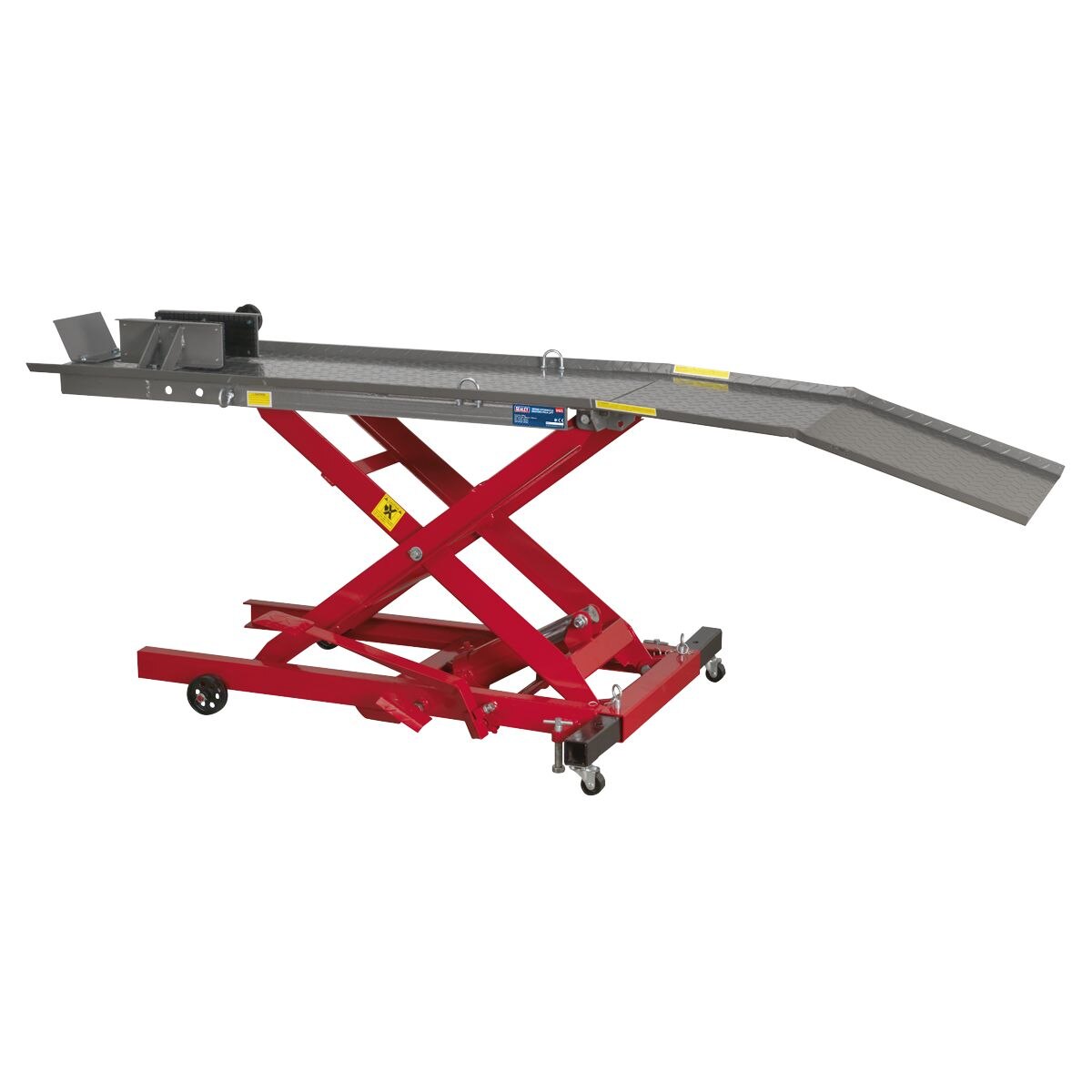 Sealey Motorcycle Lift 365kg Capacity Hydraulic - Image 1