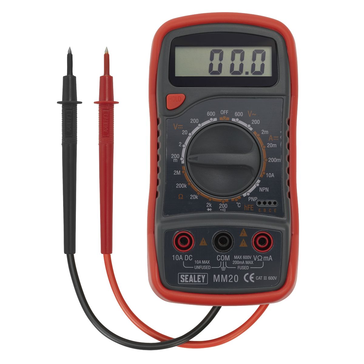 Sealey Digital Multimeter 8-Function with Thermocouple - Image 5