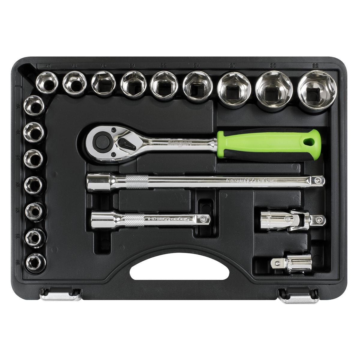 Sealey Socket Set 21pc 1/2"Sq Drive Metric - Image 10