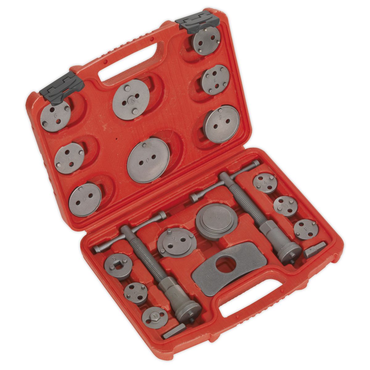 Sealey Brake Piston Wind-Back Tool Kit 21pc - Image 1