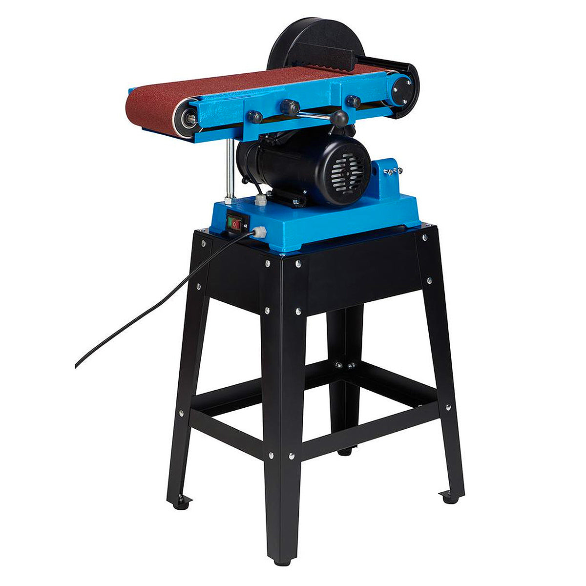 Draper 230V Belt and Disc Sander with Tool Stand, 150mm, 750W - 98423