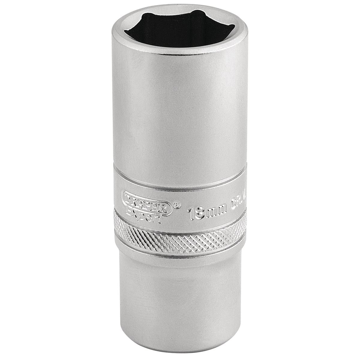 Draper 6 Point Metric Deep Socket, 3/8" Sq. Dr., 19mm - Image 1