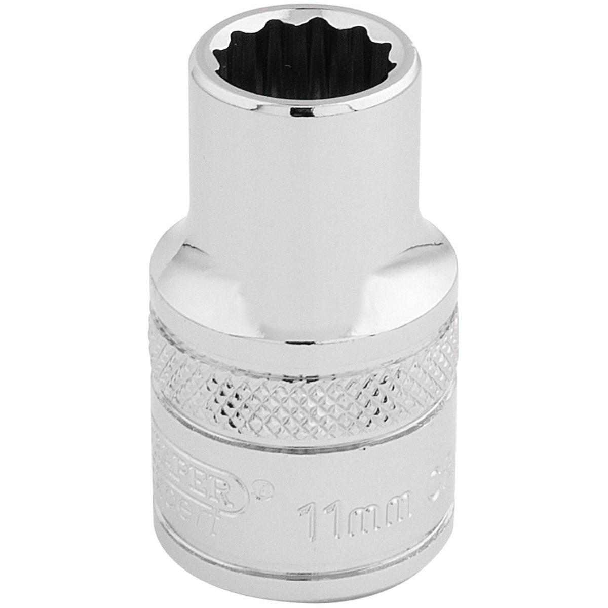 Draper HI-TORQ 12 Point Socket, 1/2" Sq. Dr., 11mm - Image 1