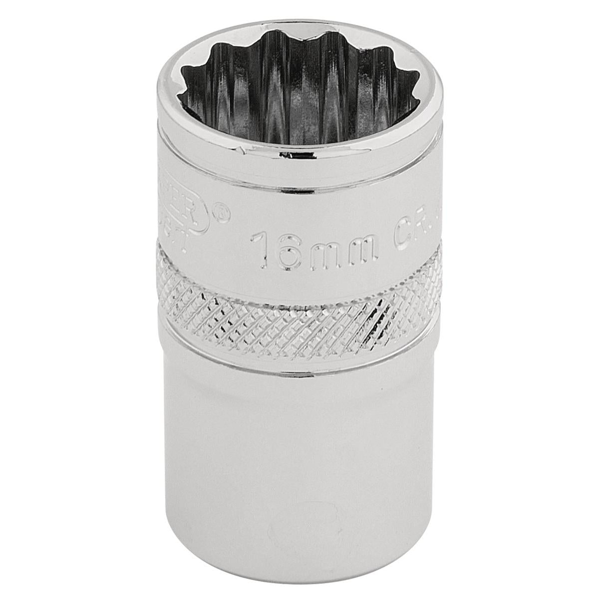 Draper HI-TORQ 12 Point Socket, 1/2" Sq. Dr., 16mm - Image 1