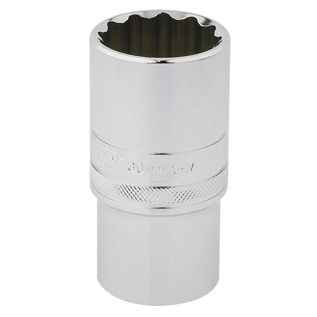 Draper HI-TORQ 12 Point Deep Socket, 1/2" Sq. Dr., 30mm - Image 1