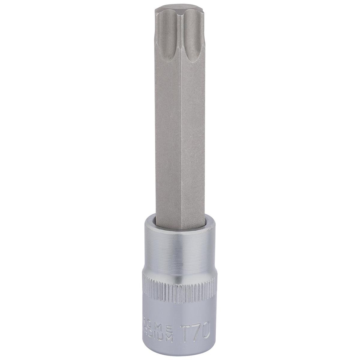 Draper TX-STAR Socket Bit, 1/2" Sq. Dr., T70 x 100mm - Image 1