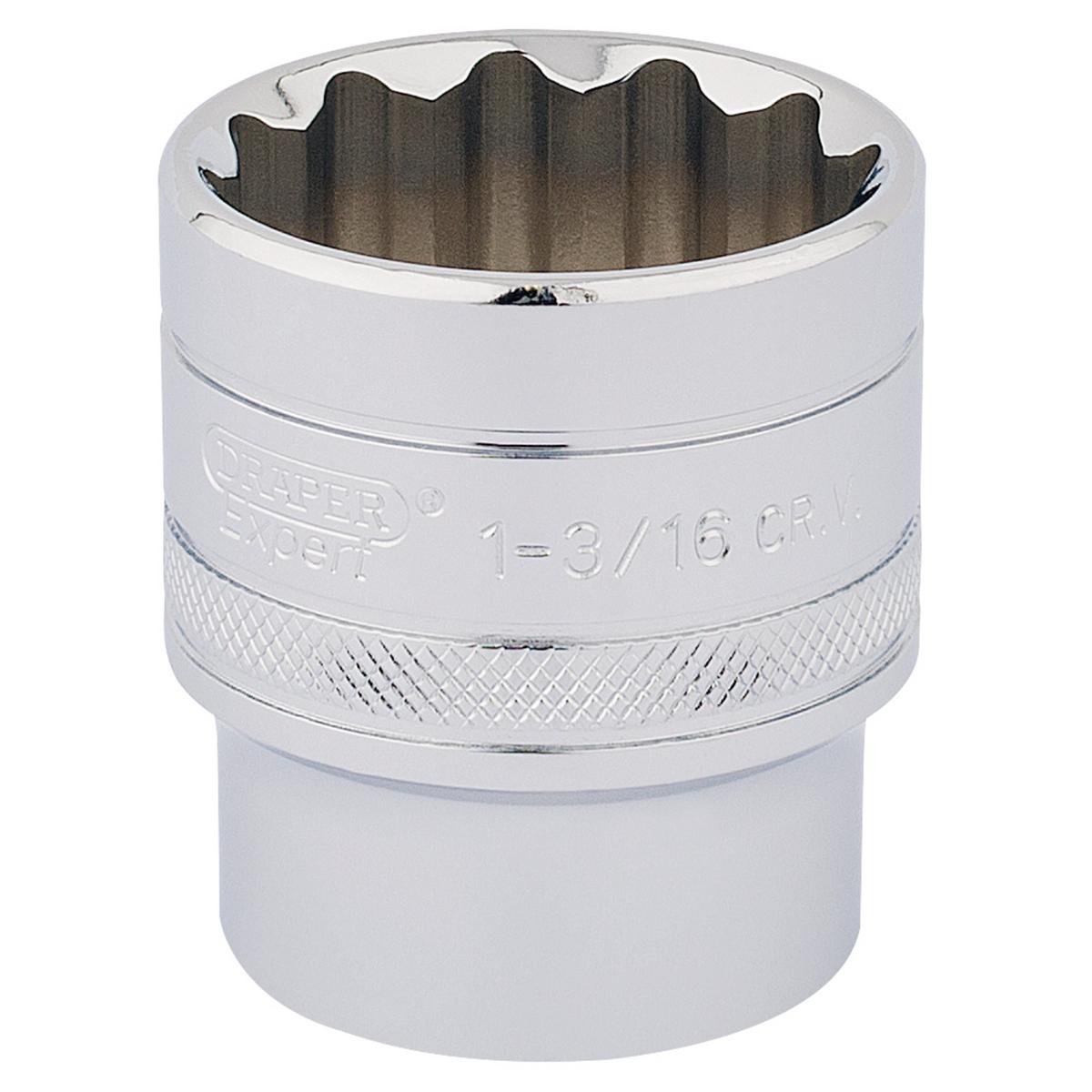 Draper HI-TORQ 12 Point Socket, 1/2" Sq. Dr., 1.3/16" - Image 1