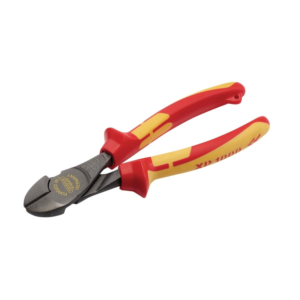 Draper XP1000 VDE Hi-Leverage Side Cutter, 180mm, Tethered - Image 1