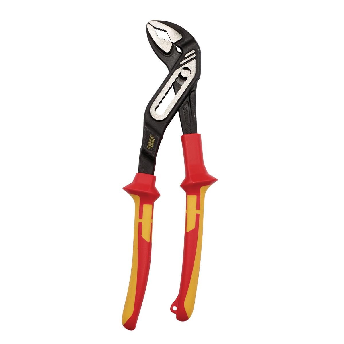 Draper XP1000 VDE Water Pump Pliers, 250mm, Tethered - Image 2